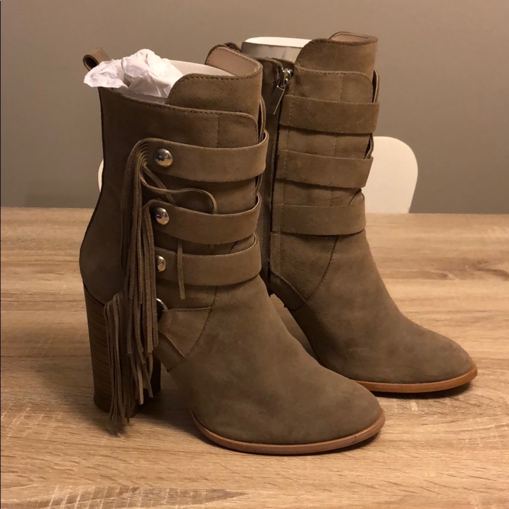 Zara Fringe Boots